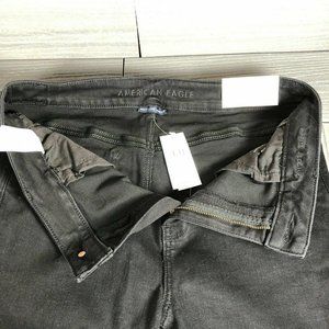 American eagle 16R Super Stretch Curvy High-Waisted Jegging Black 360 Next